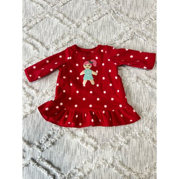 Just One You by Carter's Toy Doll Dress Gown Red Polka Dots PJ Christmas - Picture 1 of 5